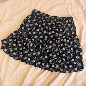 Ann Taylor ruffle mini skirt